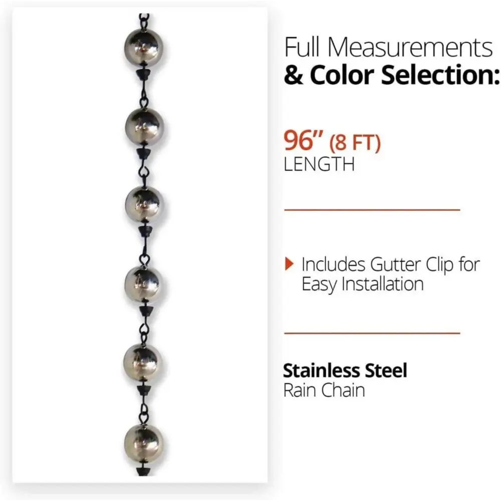 NACH - Stainless Steel Decor Chain/Rain Chain
