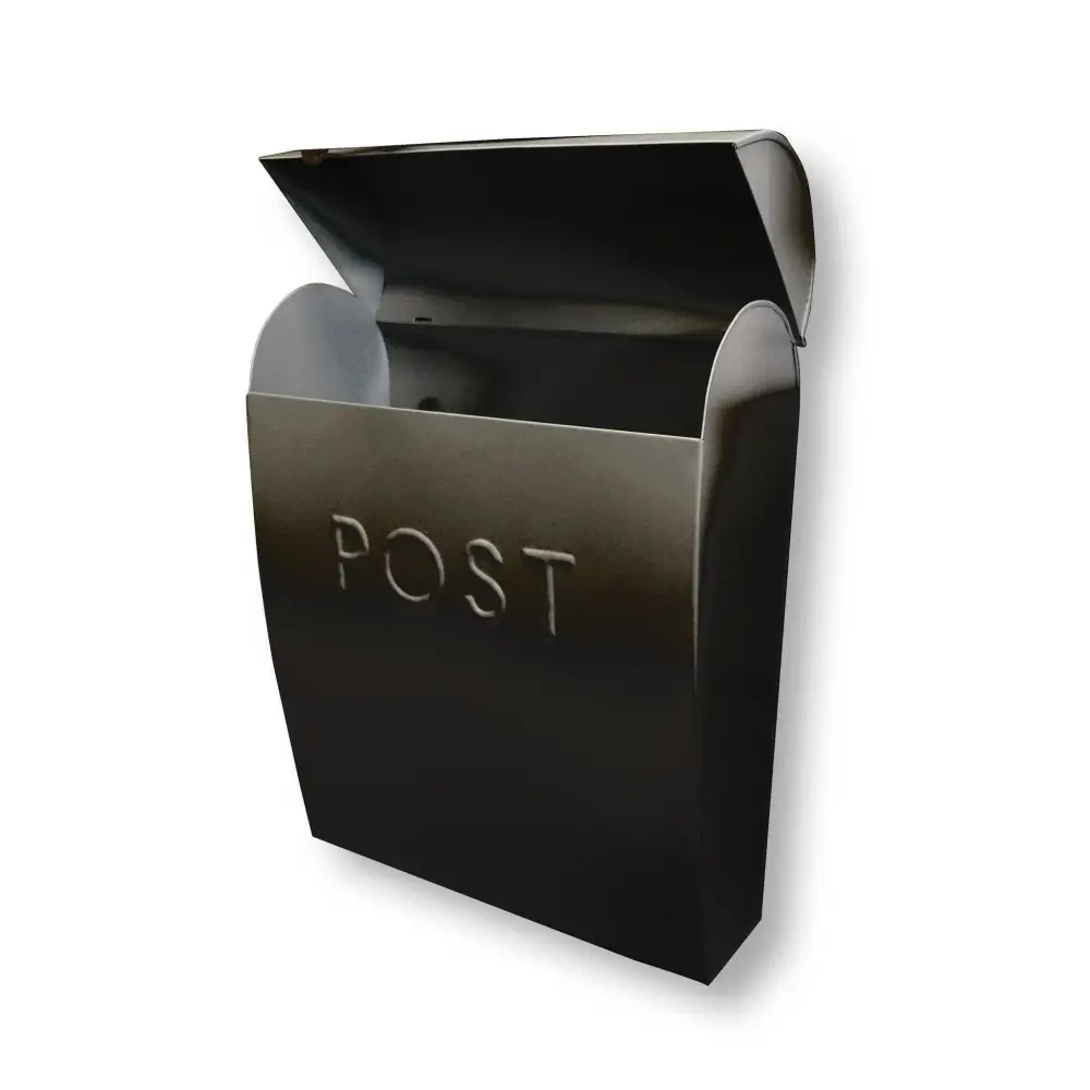 NACH - Sylvia Large Euro Mailbox Black