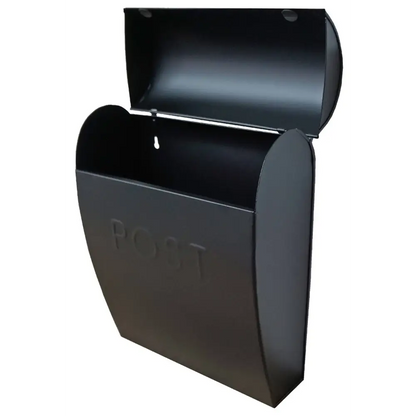 NACH - Sylvia Large Euro Mailbox Black