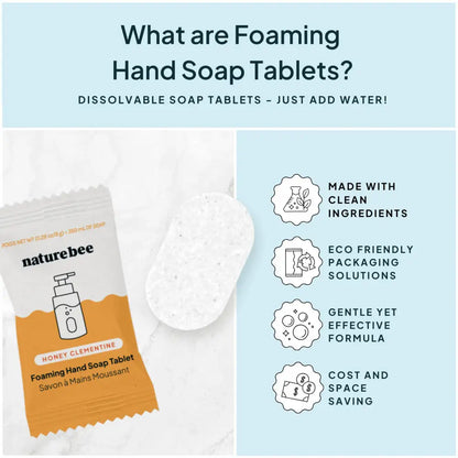 Concentrated Foaming Hand Soap Refill Kit - Warm Coconut