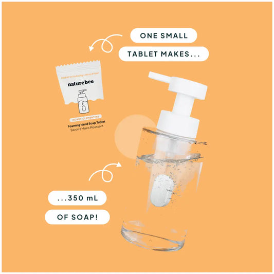 Concentrated Foaming Hand Soap Refill Kit - Honey Clementine