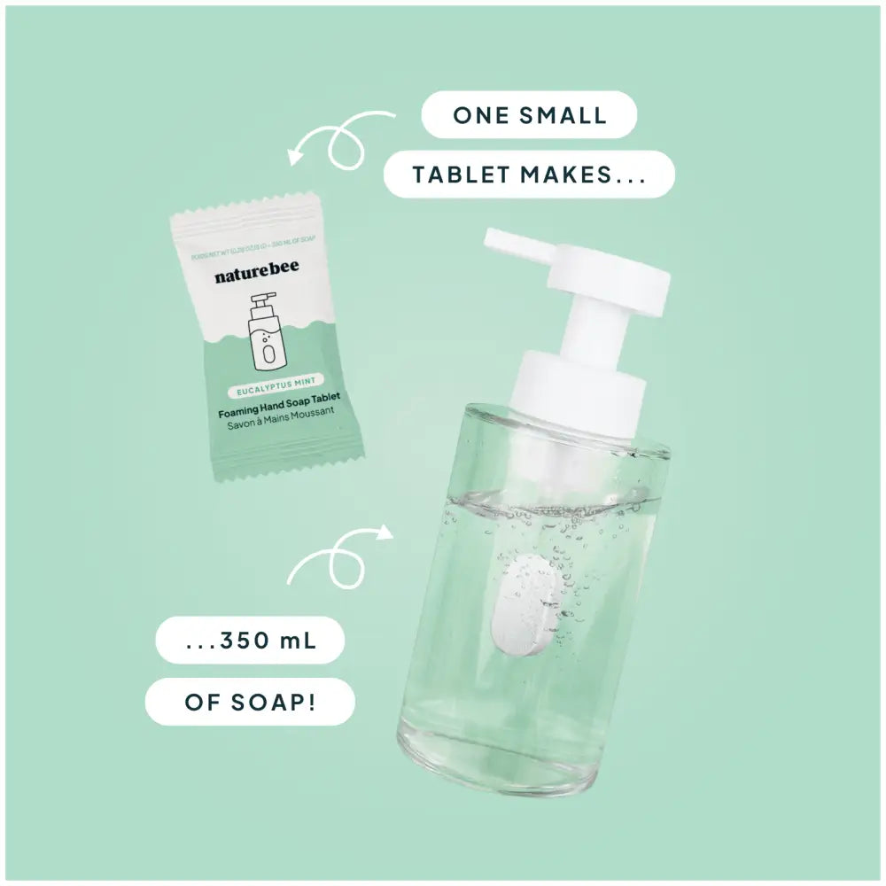 Nature Bee - Concentrated Foaming Hand Soap Tablets and Refills