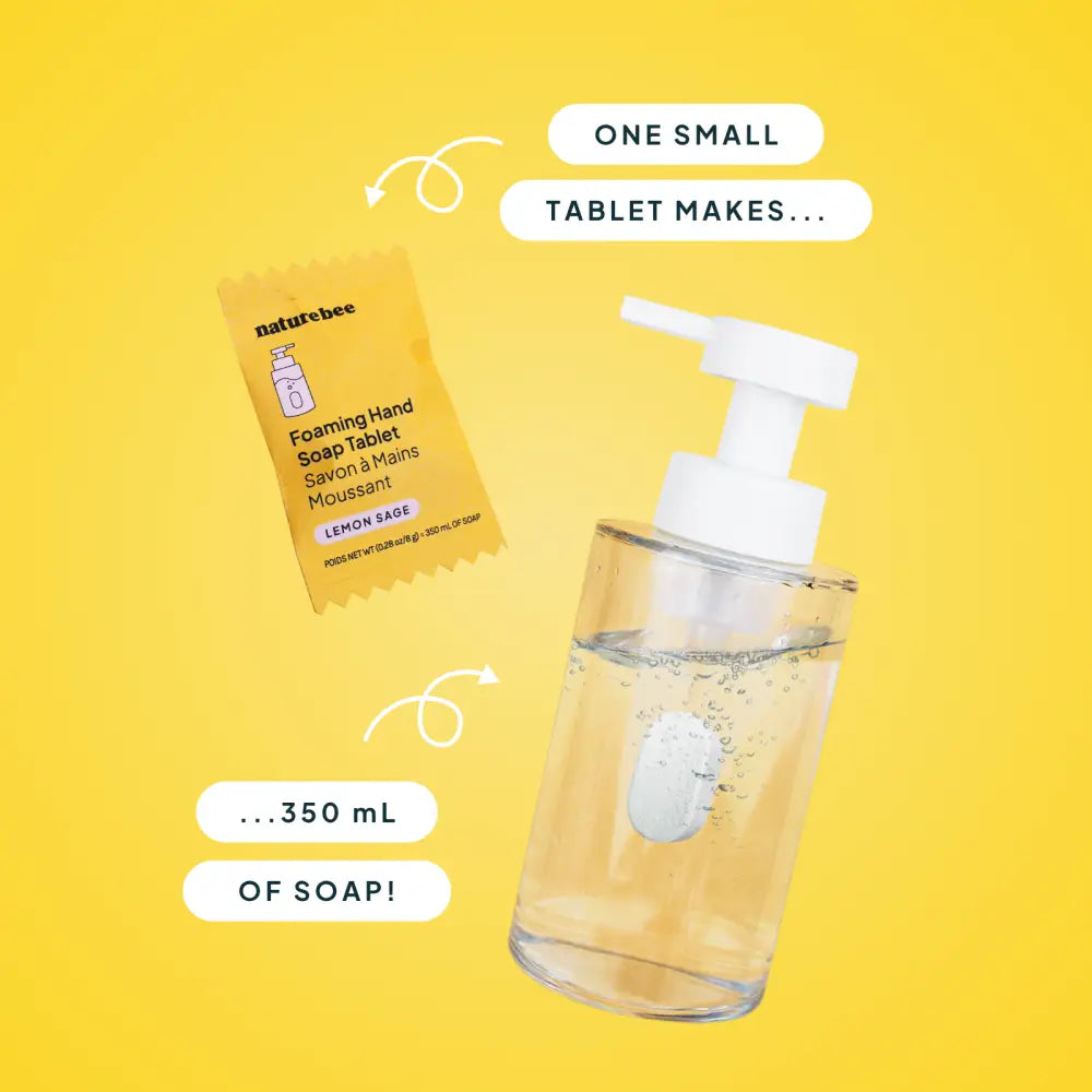 Nature Bee - Concentrated Foaming Hand Soap Tablets and Refills