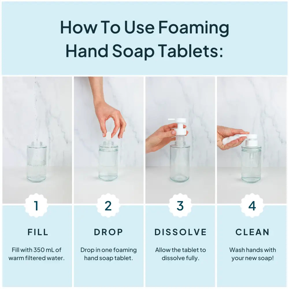 Nature Bee - Concentrated Foaming Hand Soap Tablets and Refills