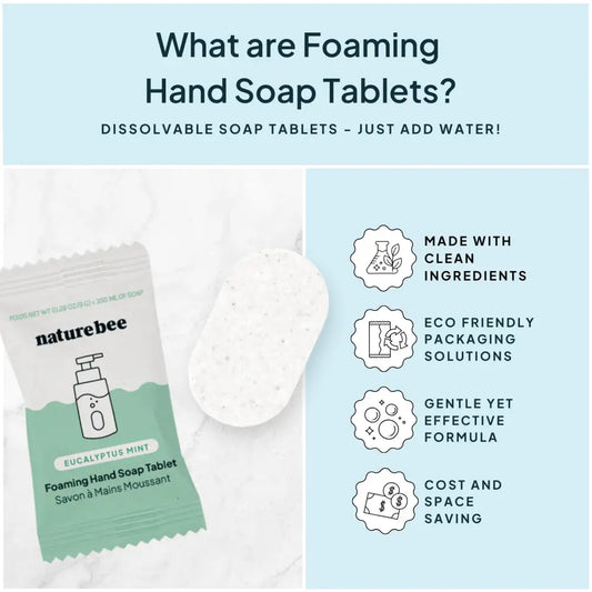 Concentrated Foaming Hand Soap Tablets and Refills - Apple n Spice