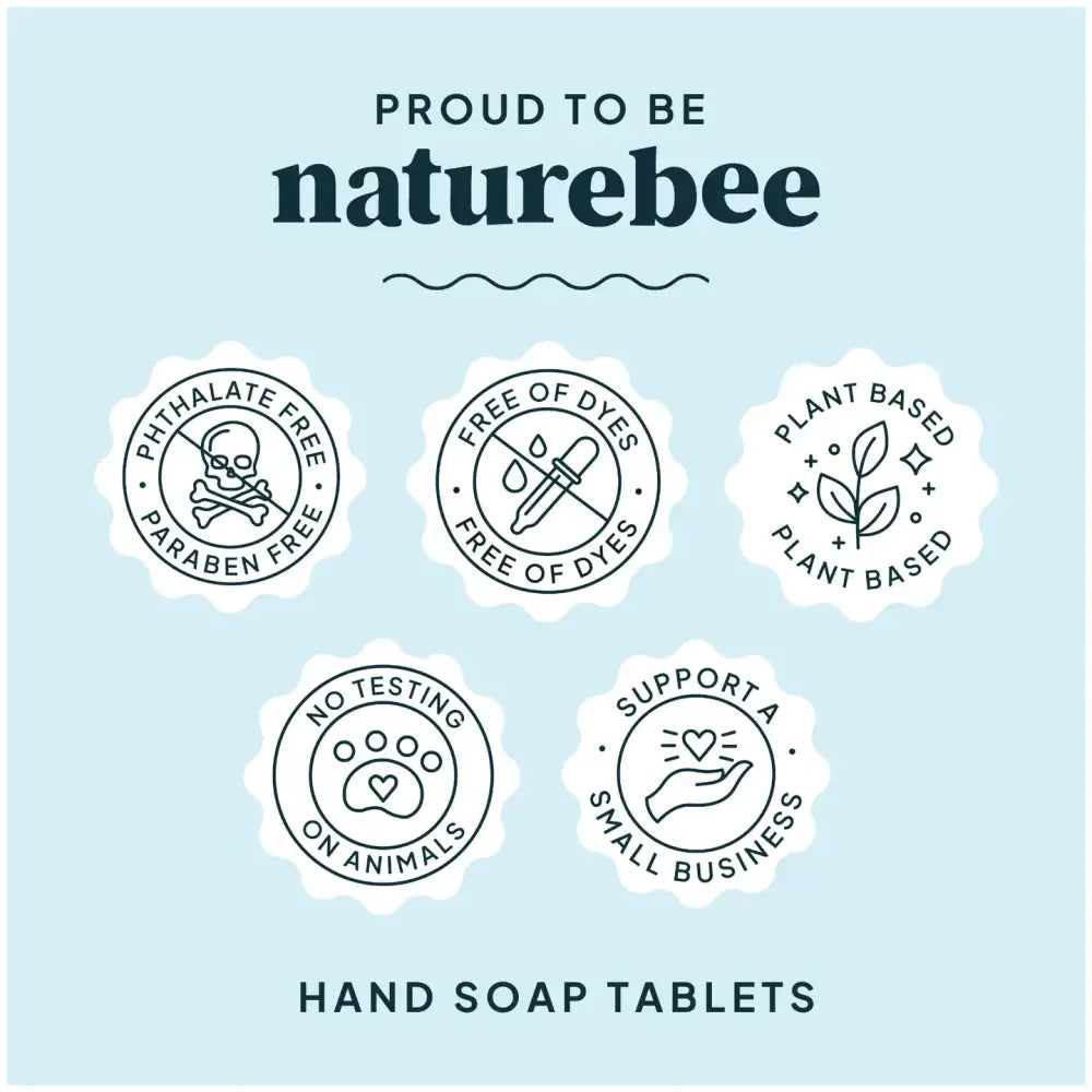 Unscented Foaming Hand Soap Tablet - PABOOM