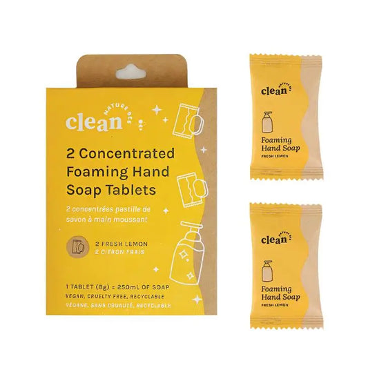 Concentrated Foaming Hand Soap Tablets and Refills - Lemon Sage