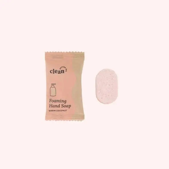 Warm Coconut Concentrated Foaming Hand Soap Refill Tablet - PABOOM