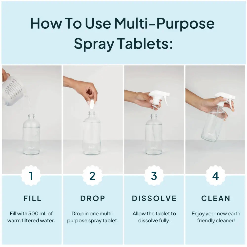 Coastal Mist Concentrated Multi-Purpose Spray Tablet - PABOOM