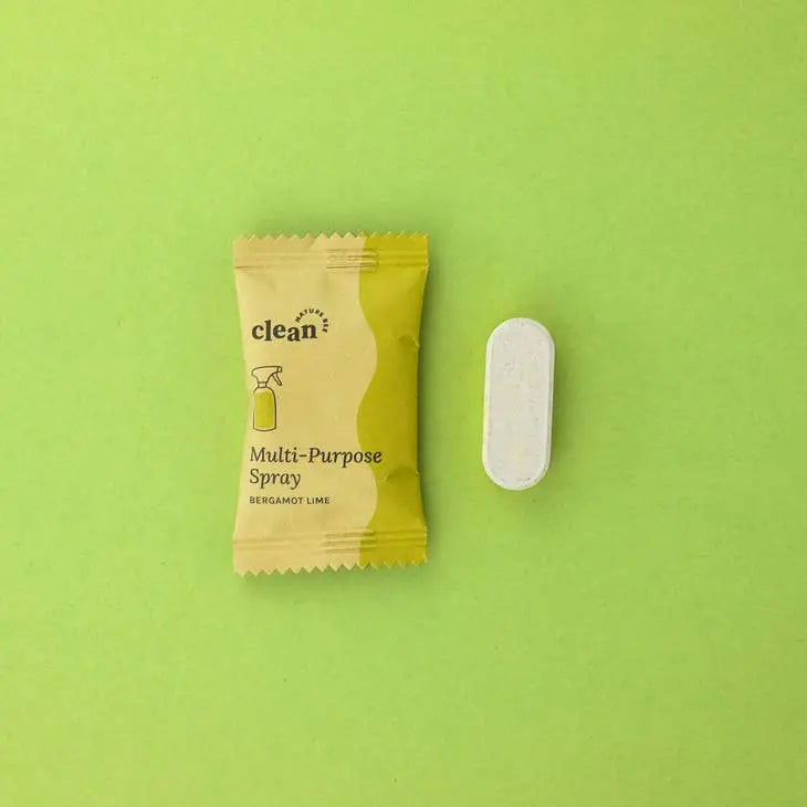 Bergamot Lime Concentrated Multi-Purpose Spray Refill Tablet - PABOOM