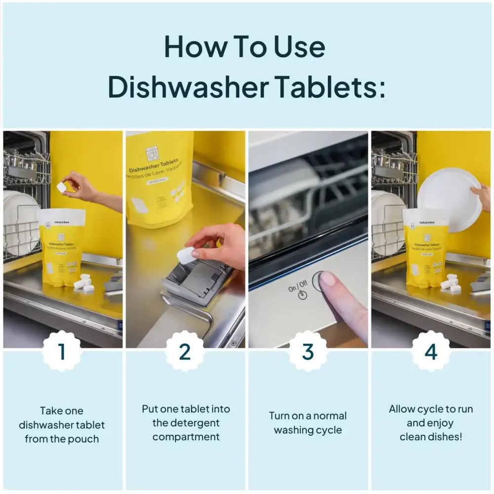 Dishwasher Tablets Lemon - PABOOM