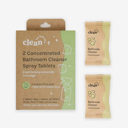 Eucalyptus Mint Bathroom Cleaning Spray Tablets 2pk - PABOOM