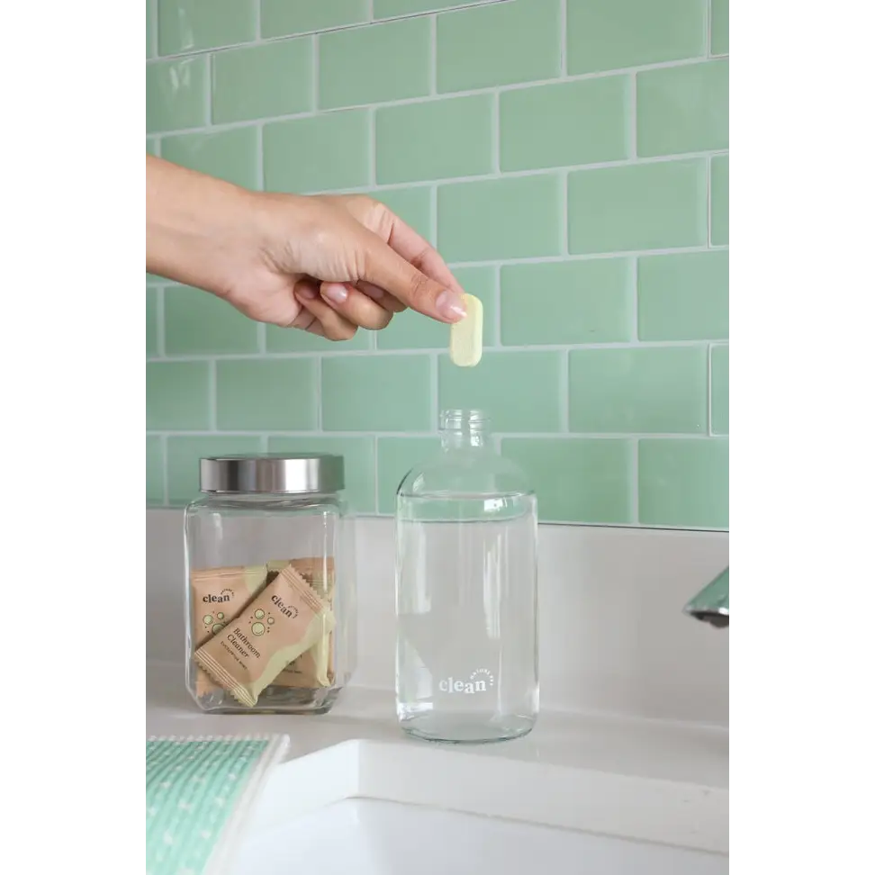 Eucalyptus Mint Concentrated Bathroom Cleaner Refill Tablet - PABOOM