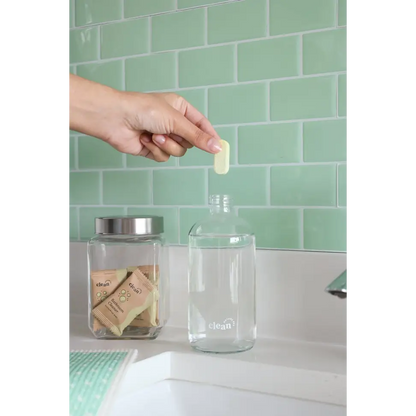 Eucalyptus Mint Concentrated Bathroom Cleaner Refill Tablet - PABOOM