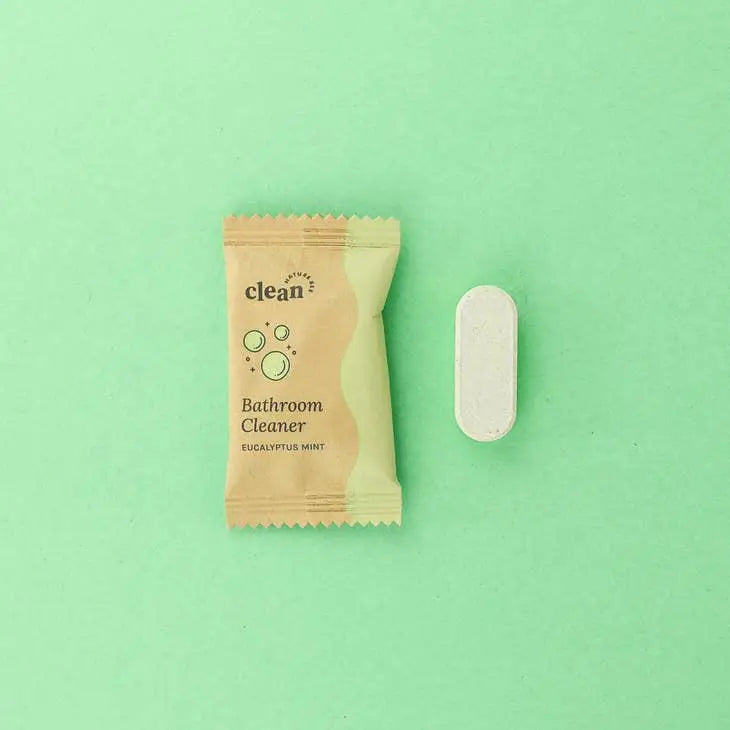 Eucalyptus Mint Concentrated Bathroom Cleaner Refill Tablet - PABOOM