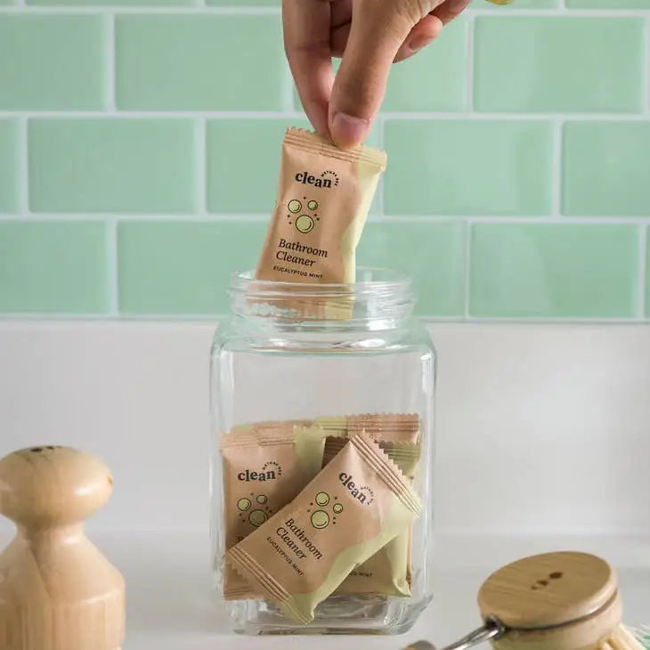 Eucalyptus Mint Concentrated Bathroom Cleaner Refill Tablet - PABOOM