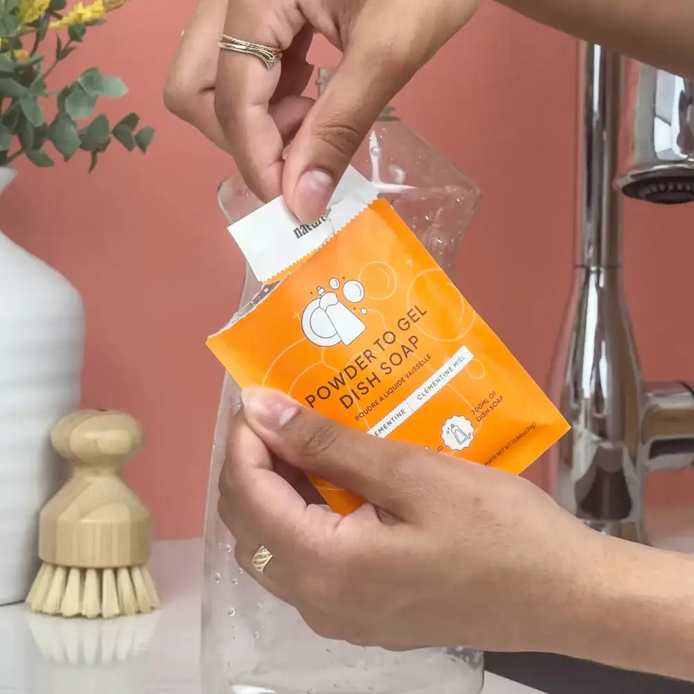 Honey Clementine Powder to Gel Dish Soap - PABOOM