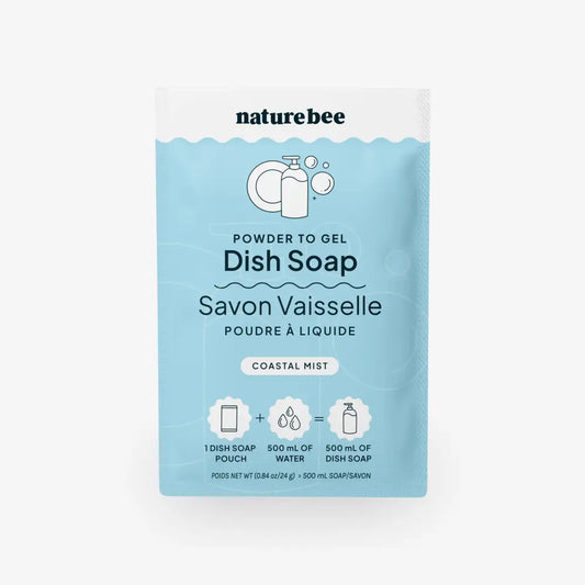 Powder to Gel Dish Soap - Coastal Mist