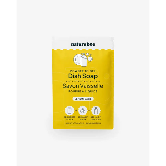 Powder to Gel Dish Soap - Lemon Sage