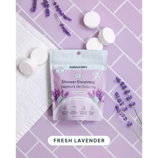 NATURE BEE - Fresh Lavender Shower Steamers | Nature Bee