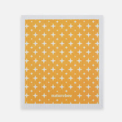 Sponge Cloth Orange Sparkles - PABOOM