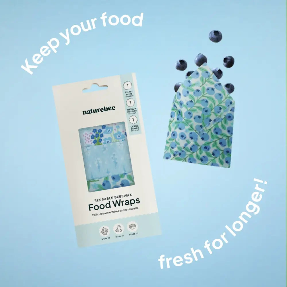 Nature Bee - Wildflower Beeswax Wrap Variety Set