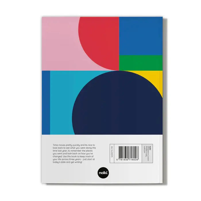 nolki. - Three Year Journal Soft Cover