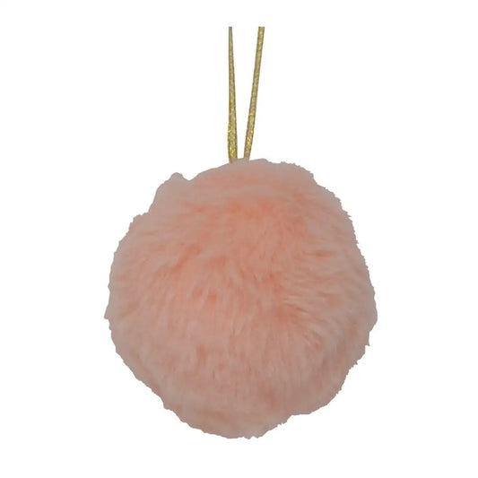 Nostalgia Imports - Fake Fur Ball Pink
