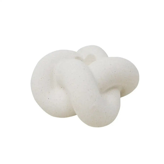 Knot Candle Holder White - PABOOM