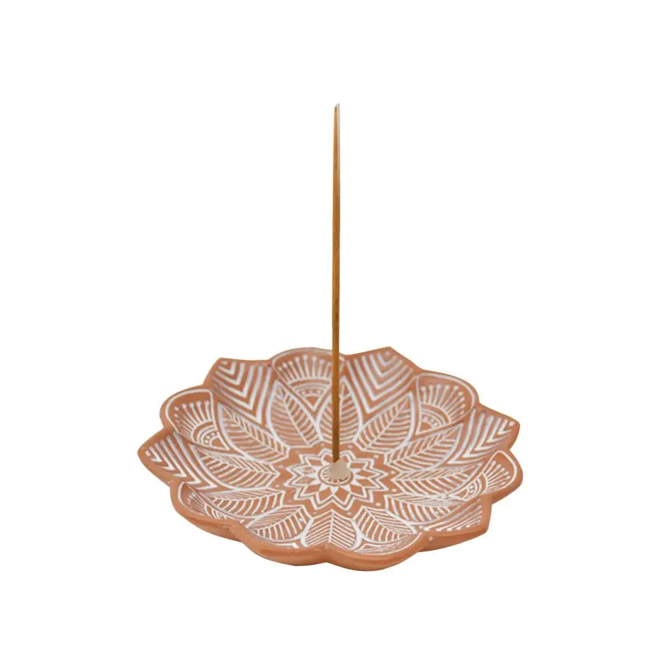 Lotus Incense Holder Brown - PABOOM