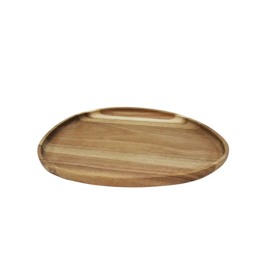 Oval Acacia Wood Tray - PABOOM