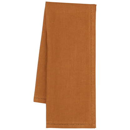 Amber Hemstitch Linen Dishtowel