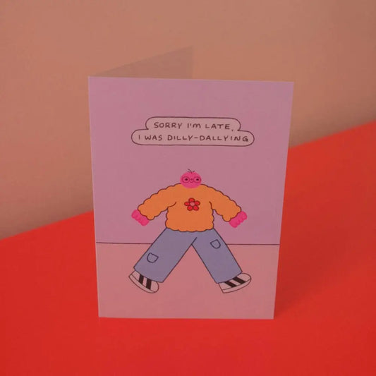 Orange Juice For Dinner - Dilly Dally Card