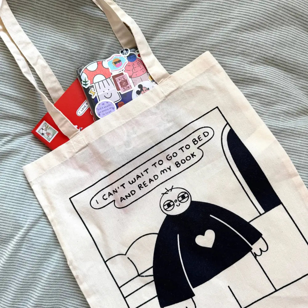 Orange Juice For Dinner - I Can’t Wait To Go Bed And Read My Book Tote Bag