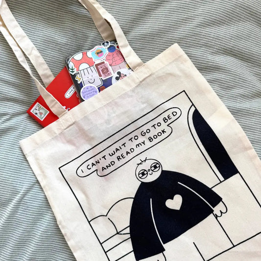 Orange Juice For Dinner - I Can’t Wait To Go Bed And Read My Book Tote Bag