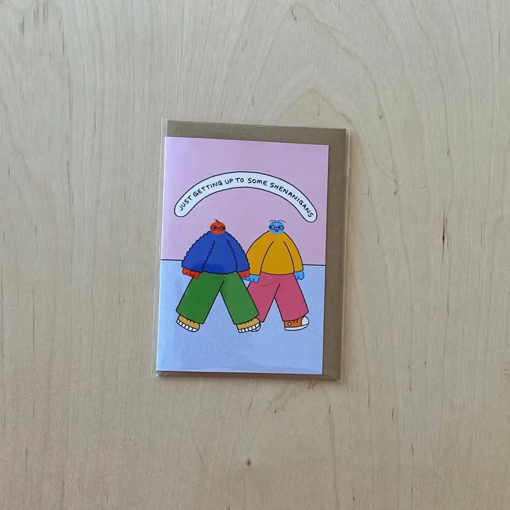 Orange Juice For Dinner - Shenanigans Card