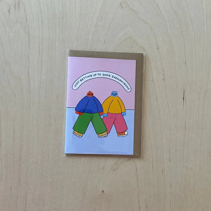 Orange Juice For Dinner - Shenanigans Card