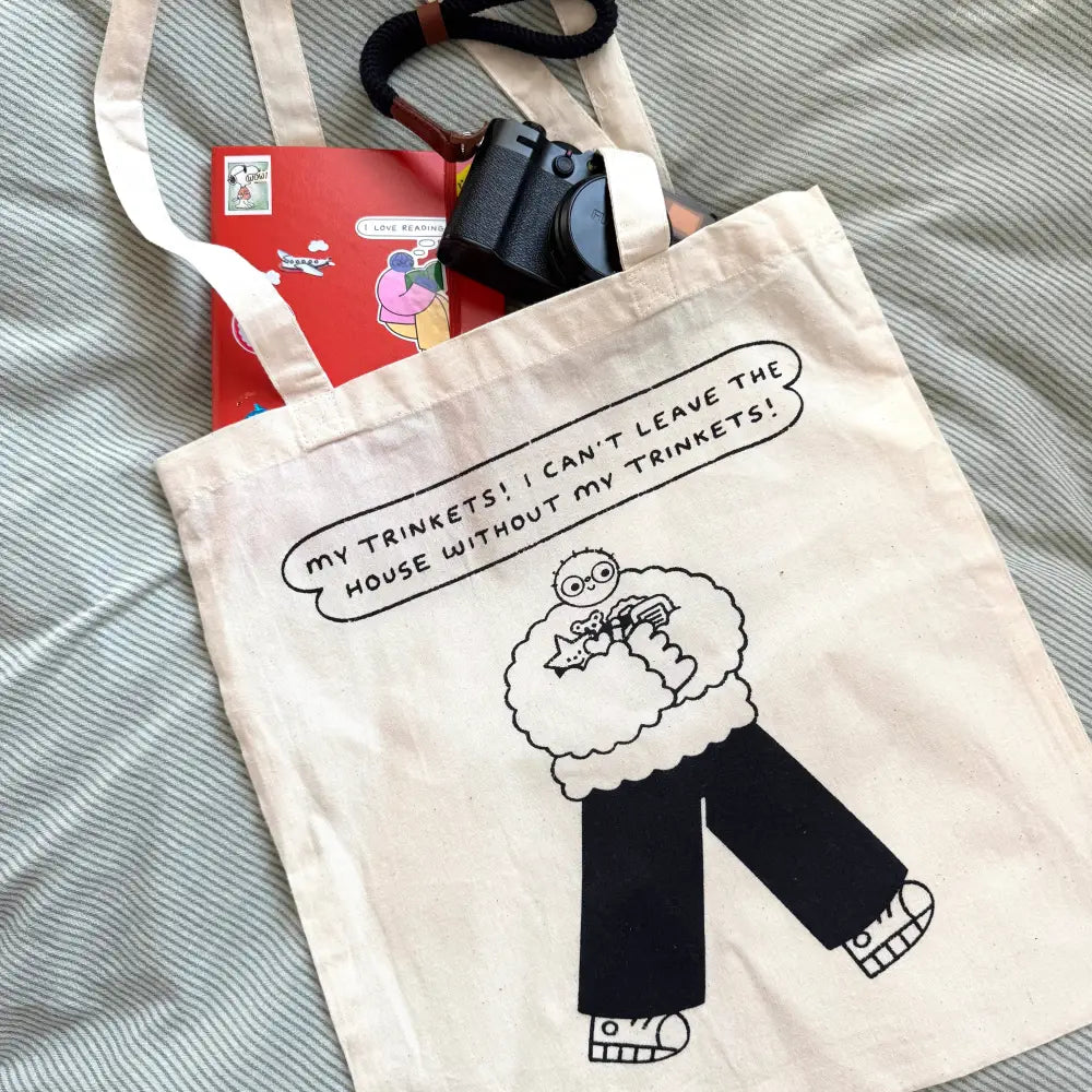 Orange Juice For Dinner - Trinkets Tote Bag