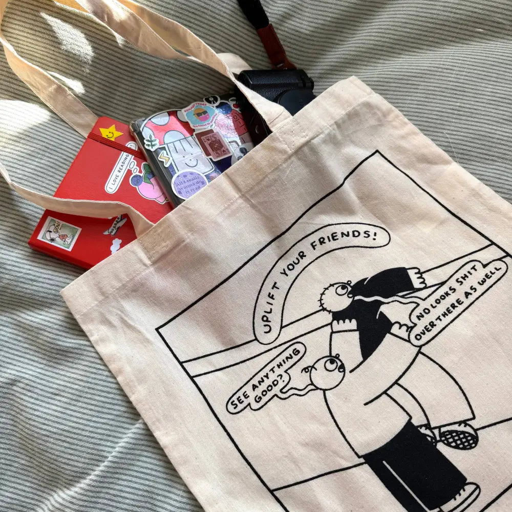 Orange Juice For Dinner - Uplift Your Friends Tote Bag