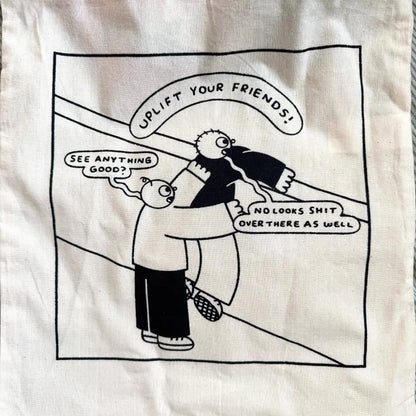 Orange Juice For Dinner - Uplift Your Friends Tote Bag