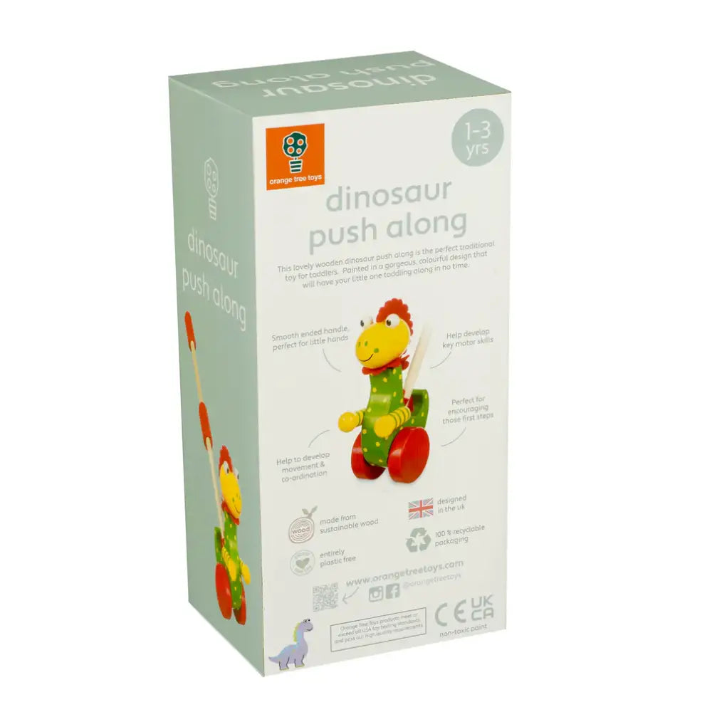 Dinosaur Push Along - PABOOM