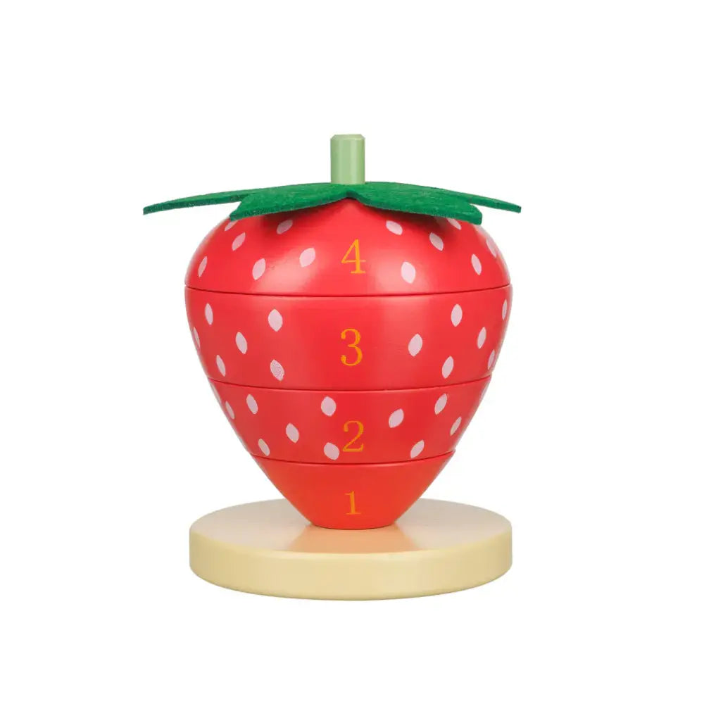 Strawberry Stacking Ring - PABOOM