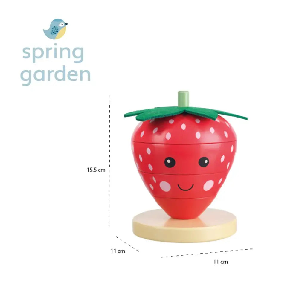 Strawberry Stacking Ring - PABOOM