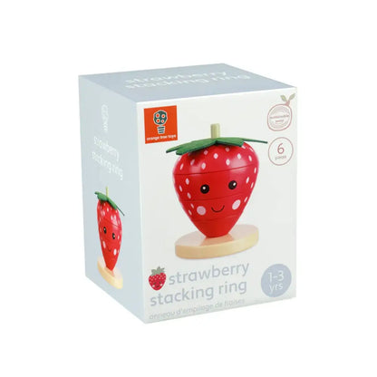 Strawberry Stacking Ring - PABOOM