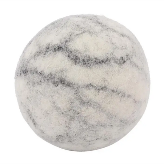 Grey Marble Wool Dryer Ball - PABOOM