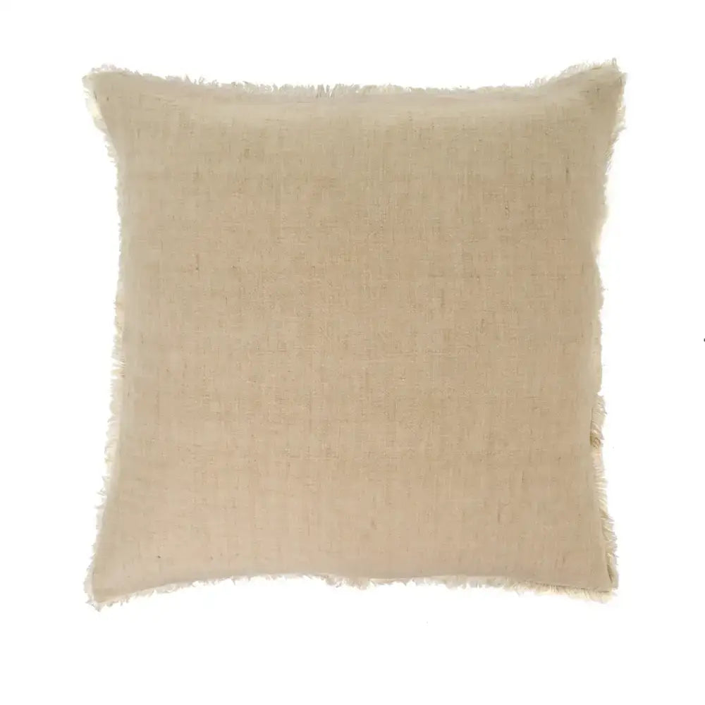Indaba - Lina Linen Pillow Cover 24” Pampas