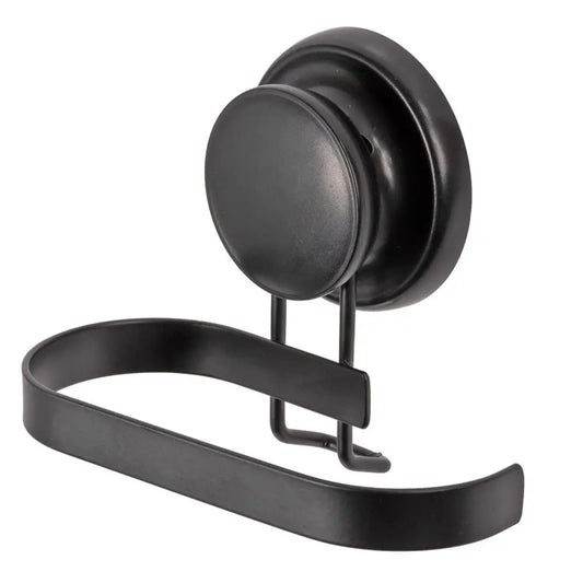 Matte Black Suction Hand Towel Holder - PABOOM