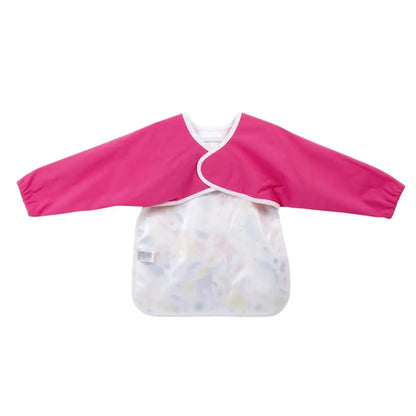 Pink Unicorn Sleeved Bib - PABOOM
