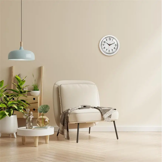 Retro White Wall Clock - PABOOM