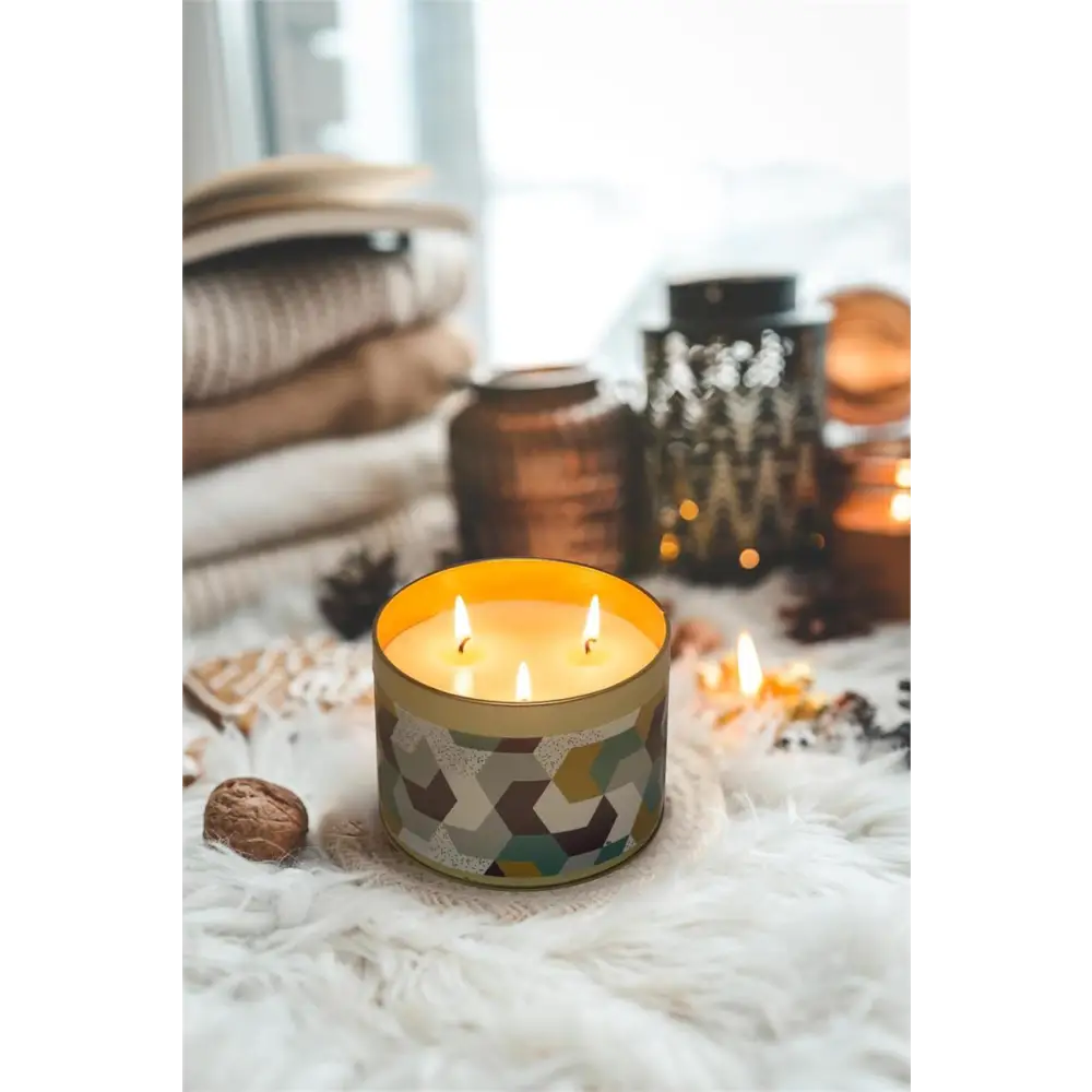 Rosemary & Fir Tin 3-Wick Candle - PABOOM